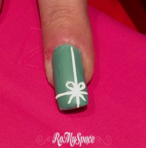 nailart tiffany nastrino pacchetto pack nails unghie compleanno birthday romyspace