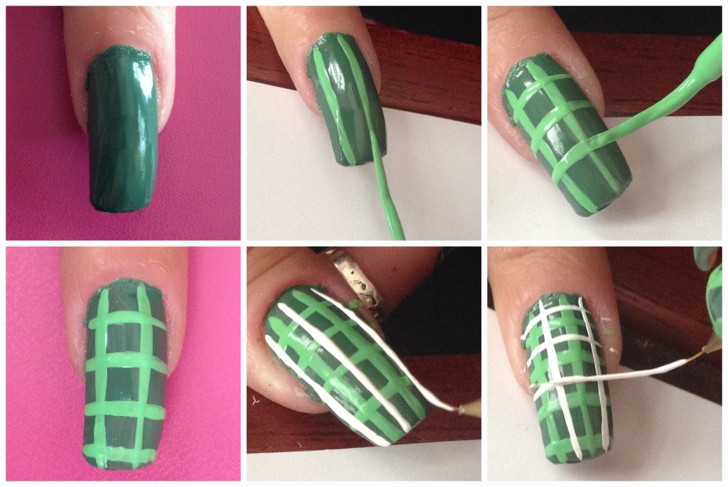 san patrizio patrick nailart nails nail art unghie decorazione verde bianca green white romyspace 3