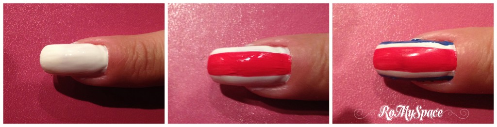 costarica bandiera flag world cup 2014 brasile brasil coppa mondo mondiali calcio football soccer nailart nails unghie polish smalto decorazione pollice copia