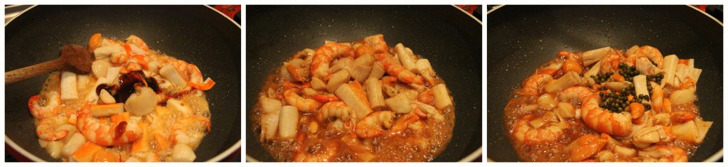 pesce crostacei capesante gamberi surimi granchio aglio wok asia asian asianfood thai thaifood koh samui romyspace 3