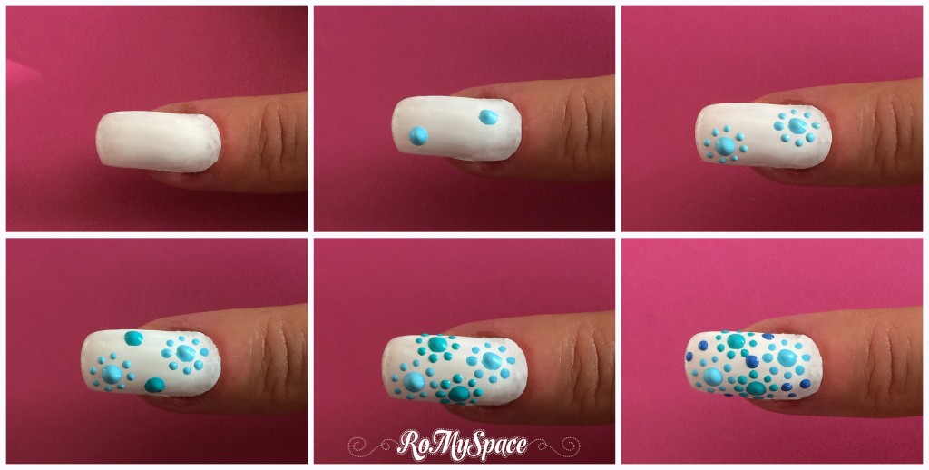 medio nailart nails nail art unghie decorazione romyspace bianco white