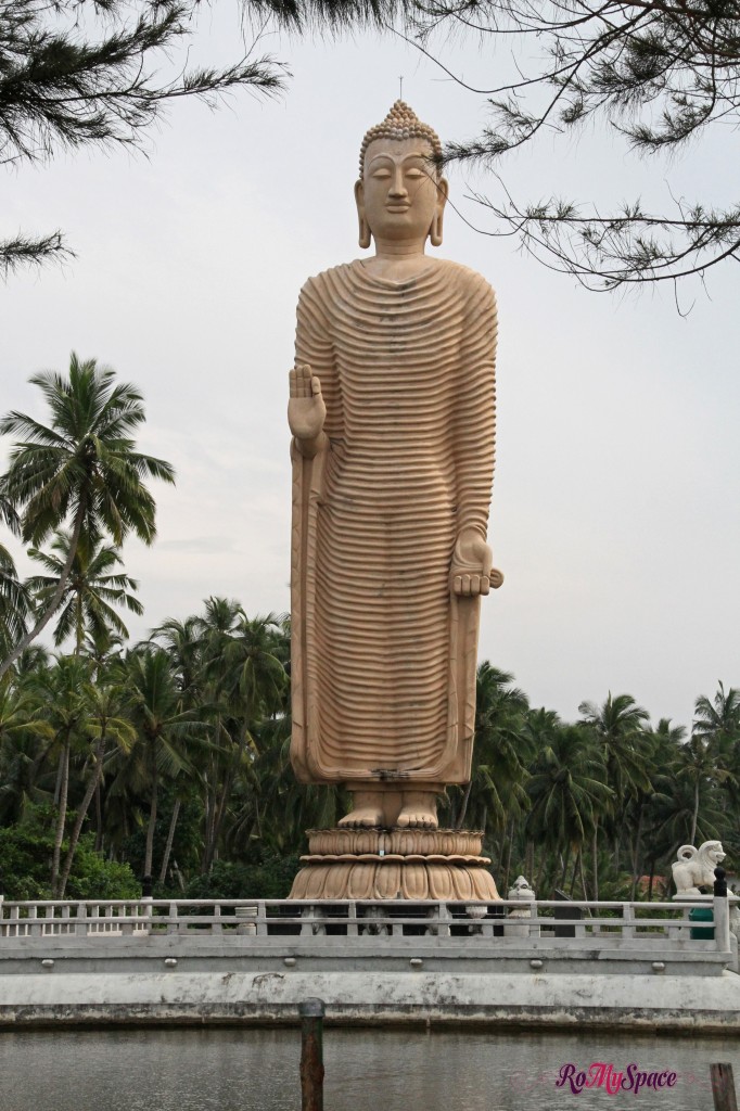 budda sulla strada litoranea di Galle