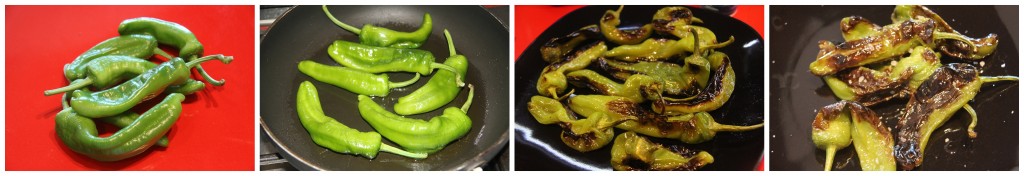 pimientos de padron peperoni peperoncini dolci ricetta recipe romyspace spagna tapas foto tutorial cucina spagnola streetfood