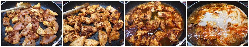 pollo curry rosso red melanzane thai food thailandese thailandia thailand ricetta recipe latte di cocco coconut riso rice jasmine romyspace tutorial passo passo foto photo 2