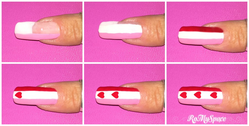 san valentino nails nail art nailart decorazione pennelli smalto polish dotter rosa pink bianco white valentine myvalentine love amore cuore heart indice