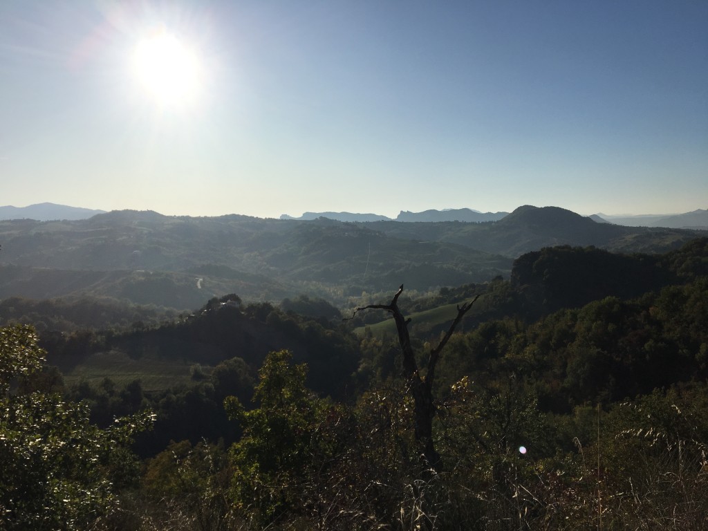 Veduta dal colle di Montecchio